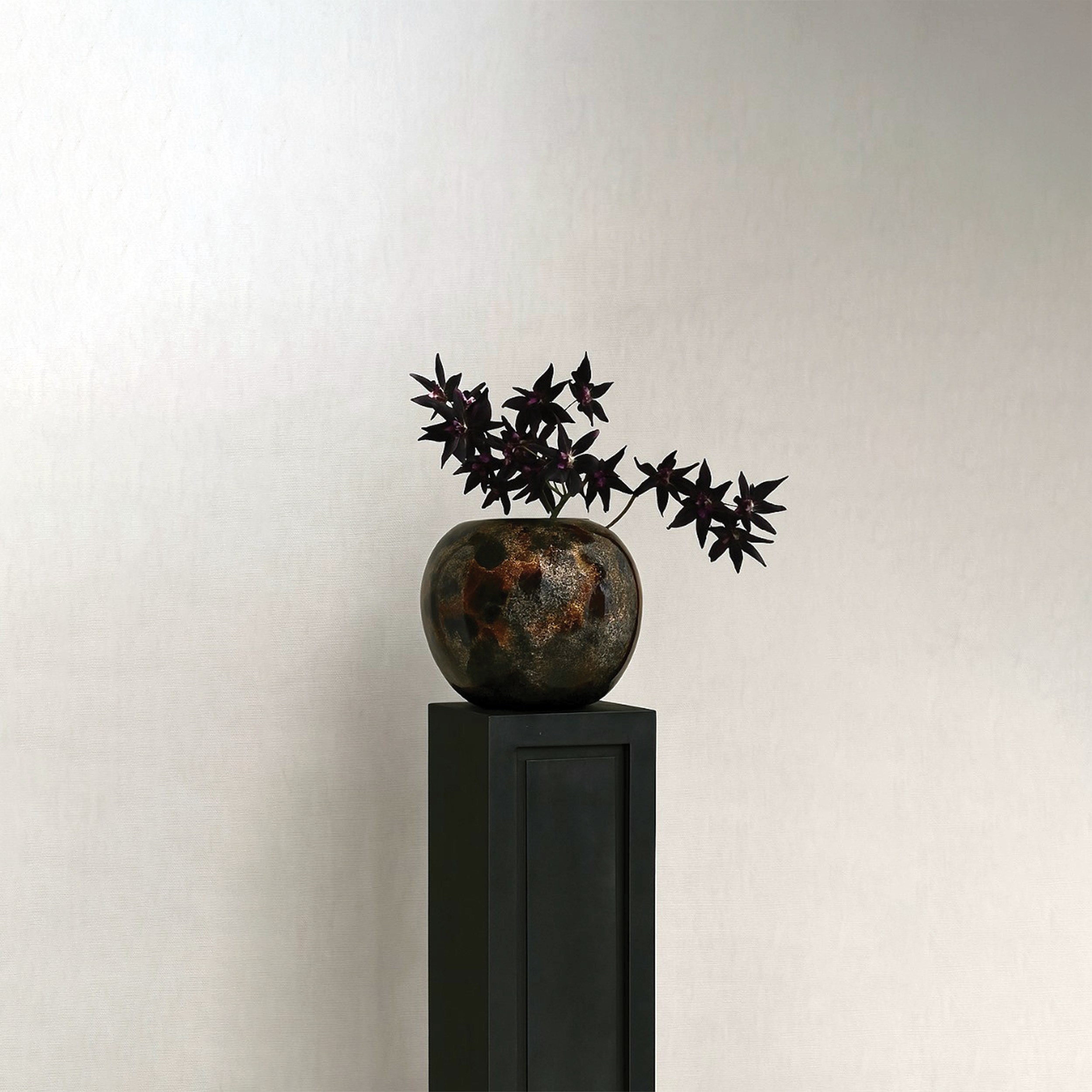 Nebula: Multicolour Tinted Minimalistic Reflective Glass Vase - A Cosmic Explosion