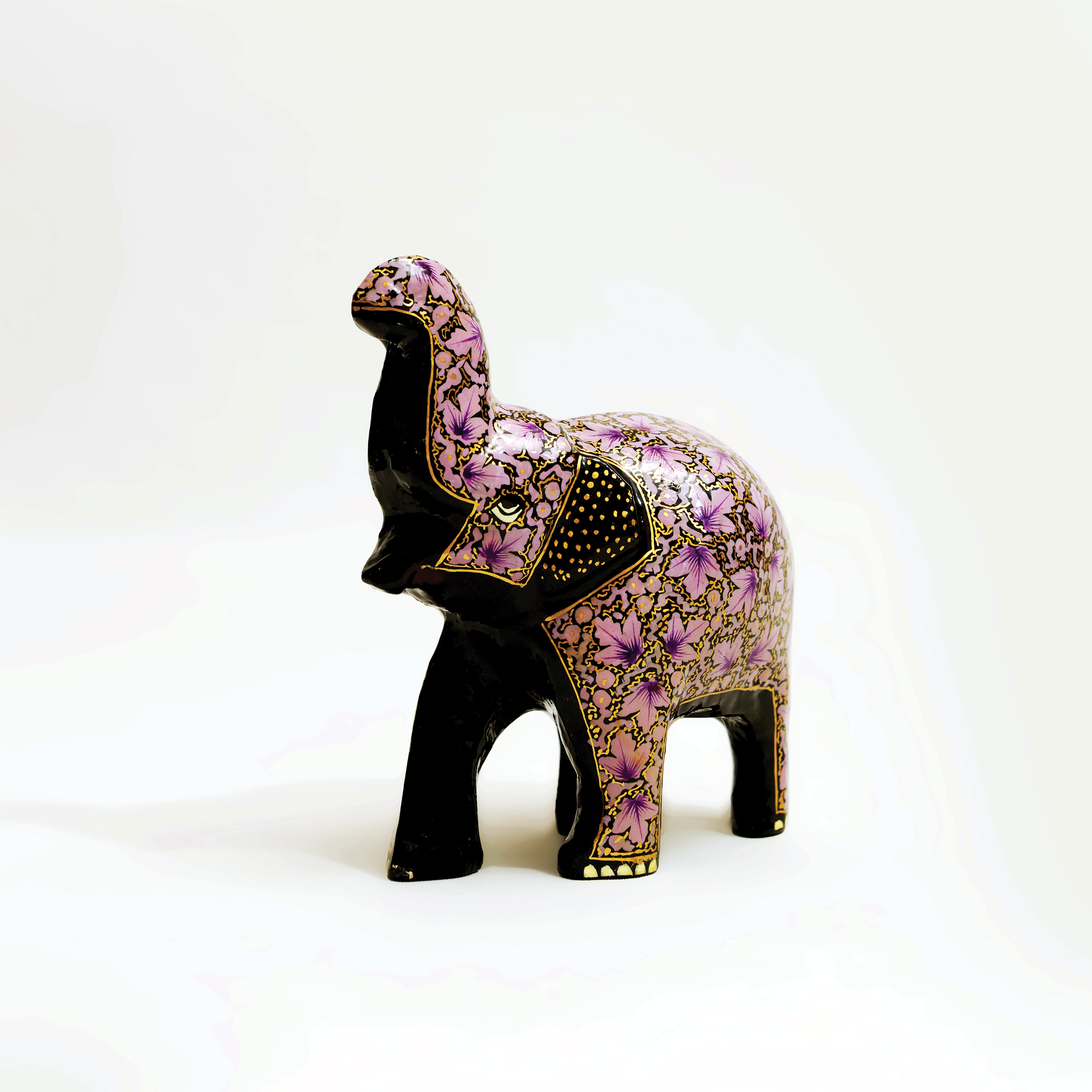 Sage: The Farzana Elephant Small - A Regal Figurine of Kashmiri Heritage
