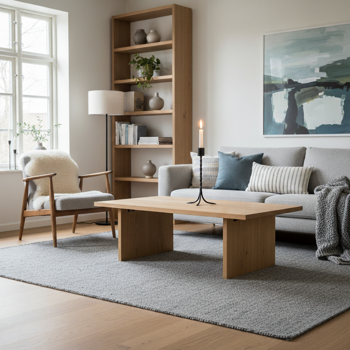 Obsidian Twist – Twisted Metal Candle Holder in Shadow Black (Small)