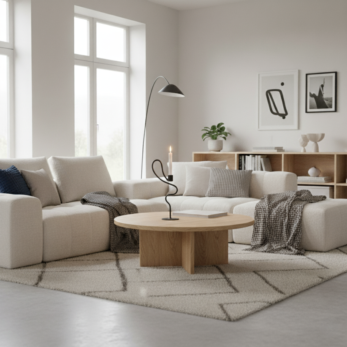 Rivulet Lumina – Flowing Curve Taper Stand in Deep Onyx