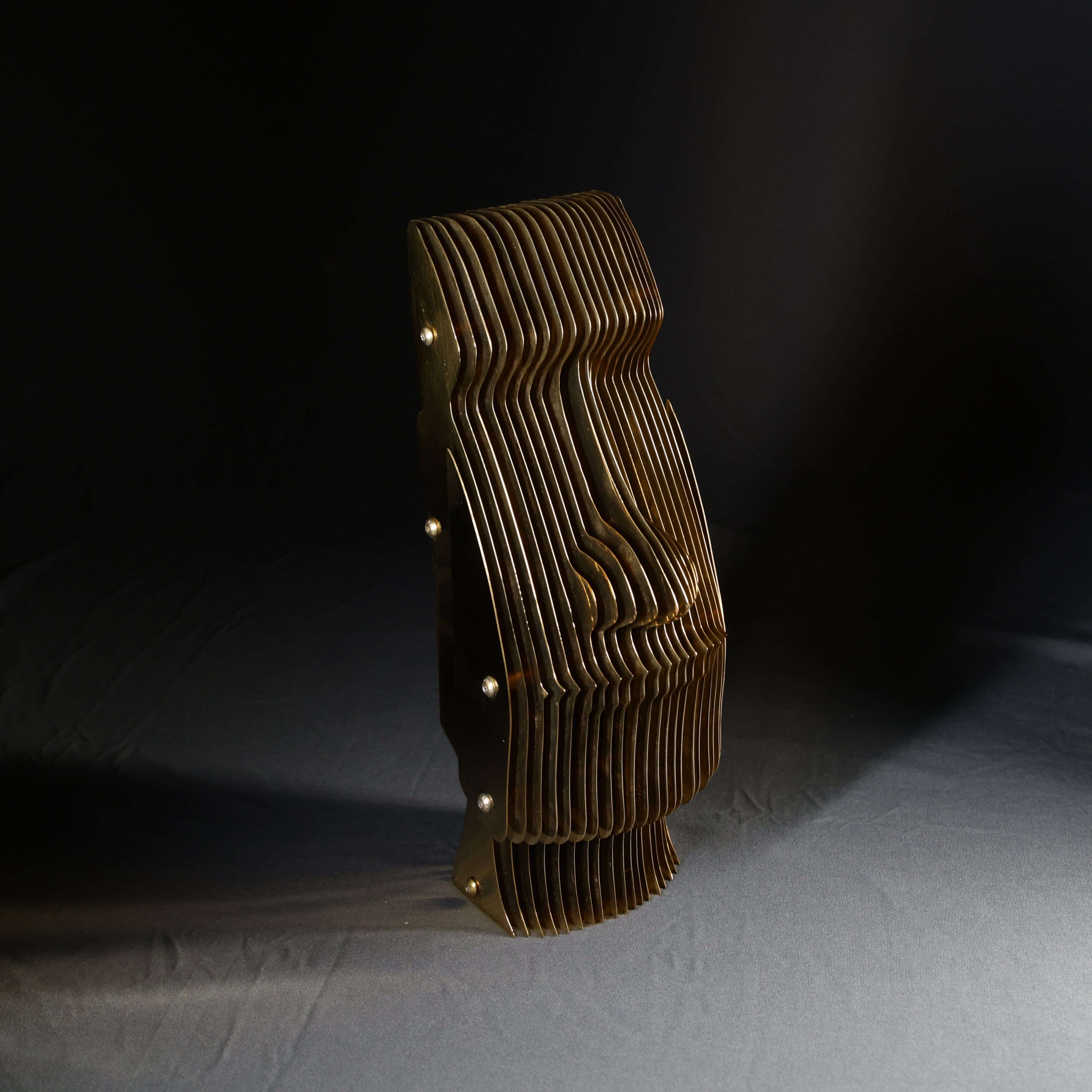 Moai - Iconic Modern Alloy Sculpture