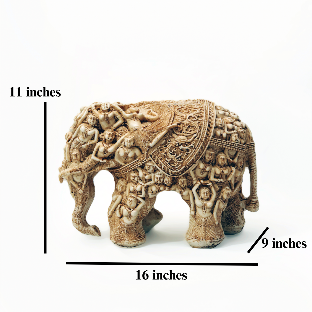 Gajaraj: The Ochre Khajuraho Tusker