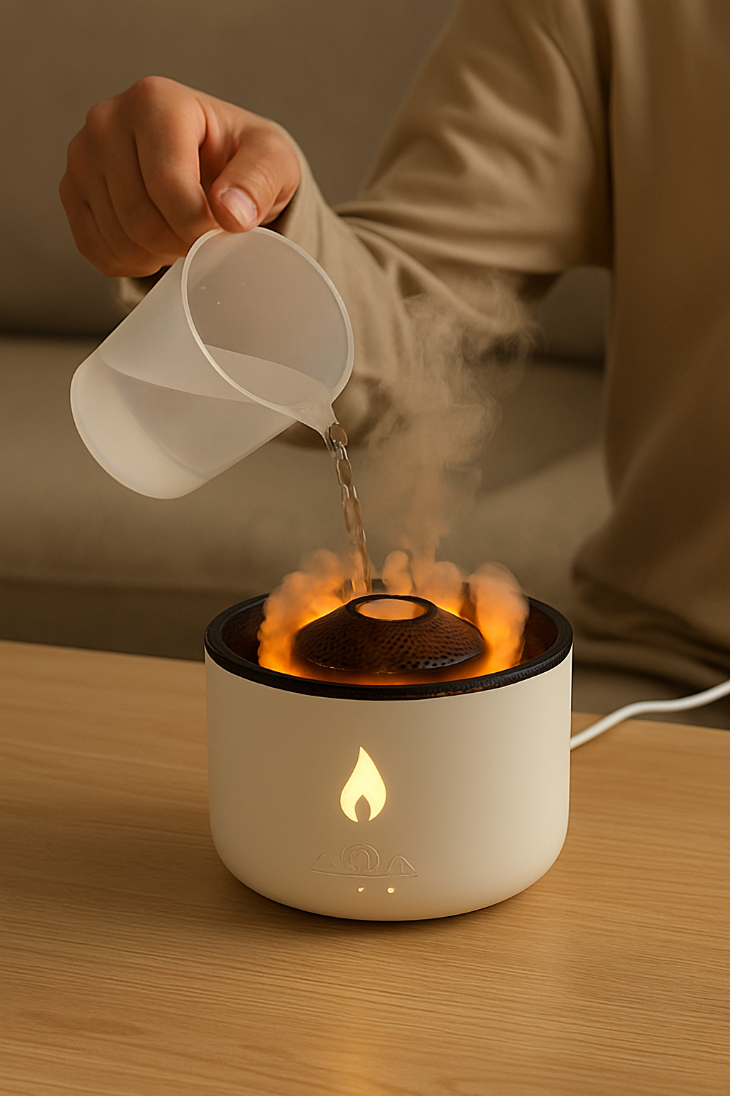 Ember Bloom Diffuser – A Soft Glow of Calm, Inspired by the Earth
