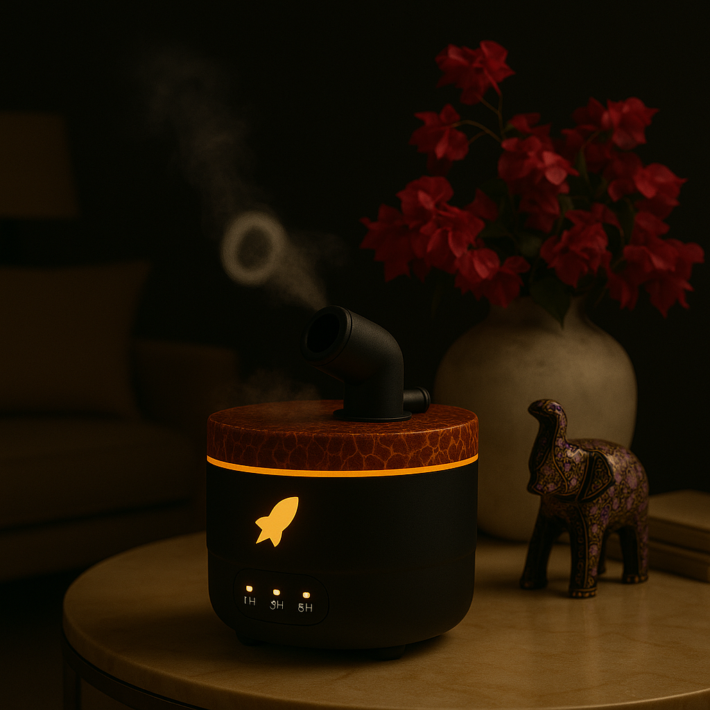 Cloud Cannon Diffuser – Elegant Diffuser with Bold Mist Rings