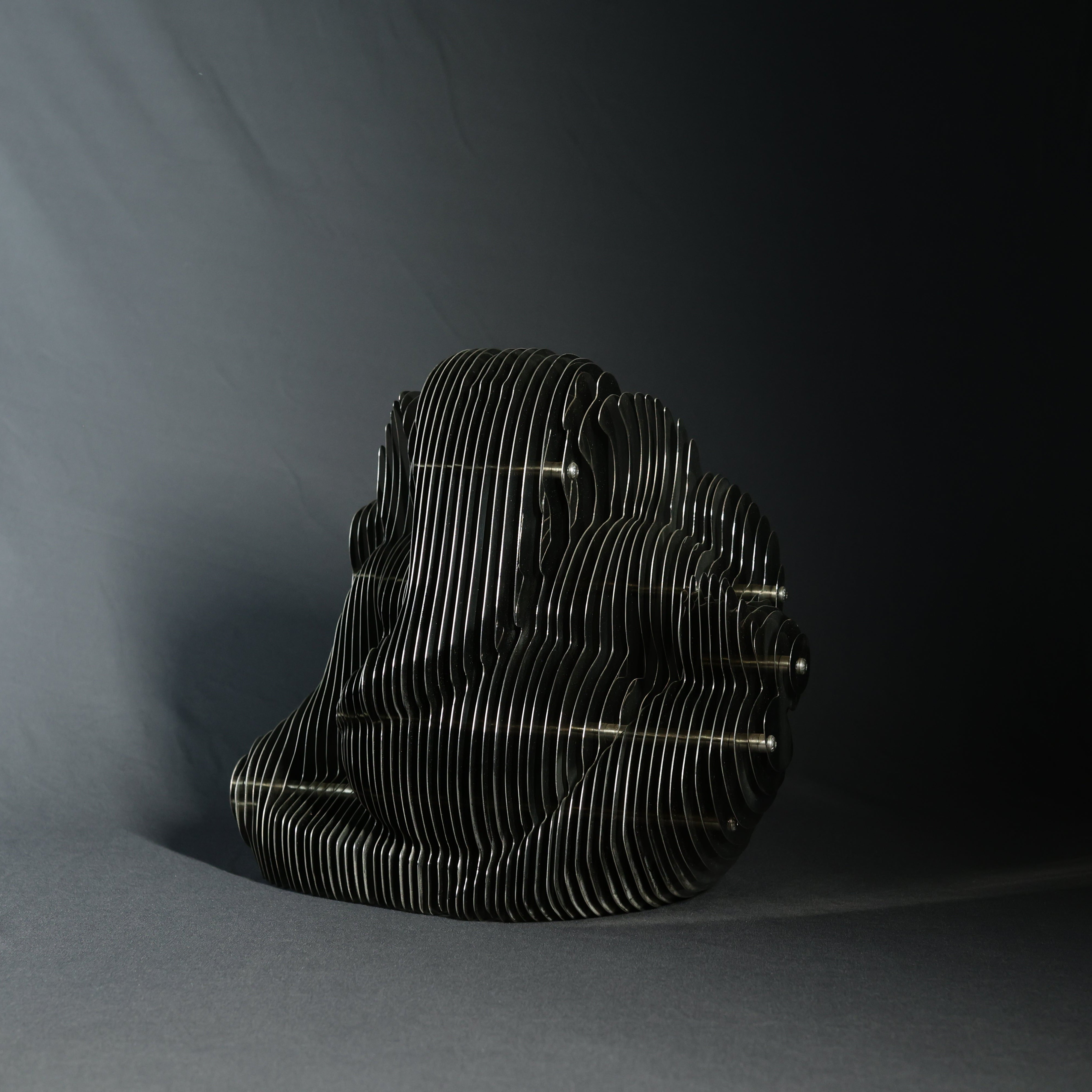Ganesha - Regal Gilded Alloy Sculpture
