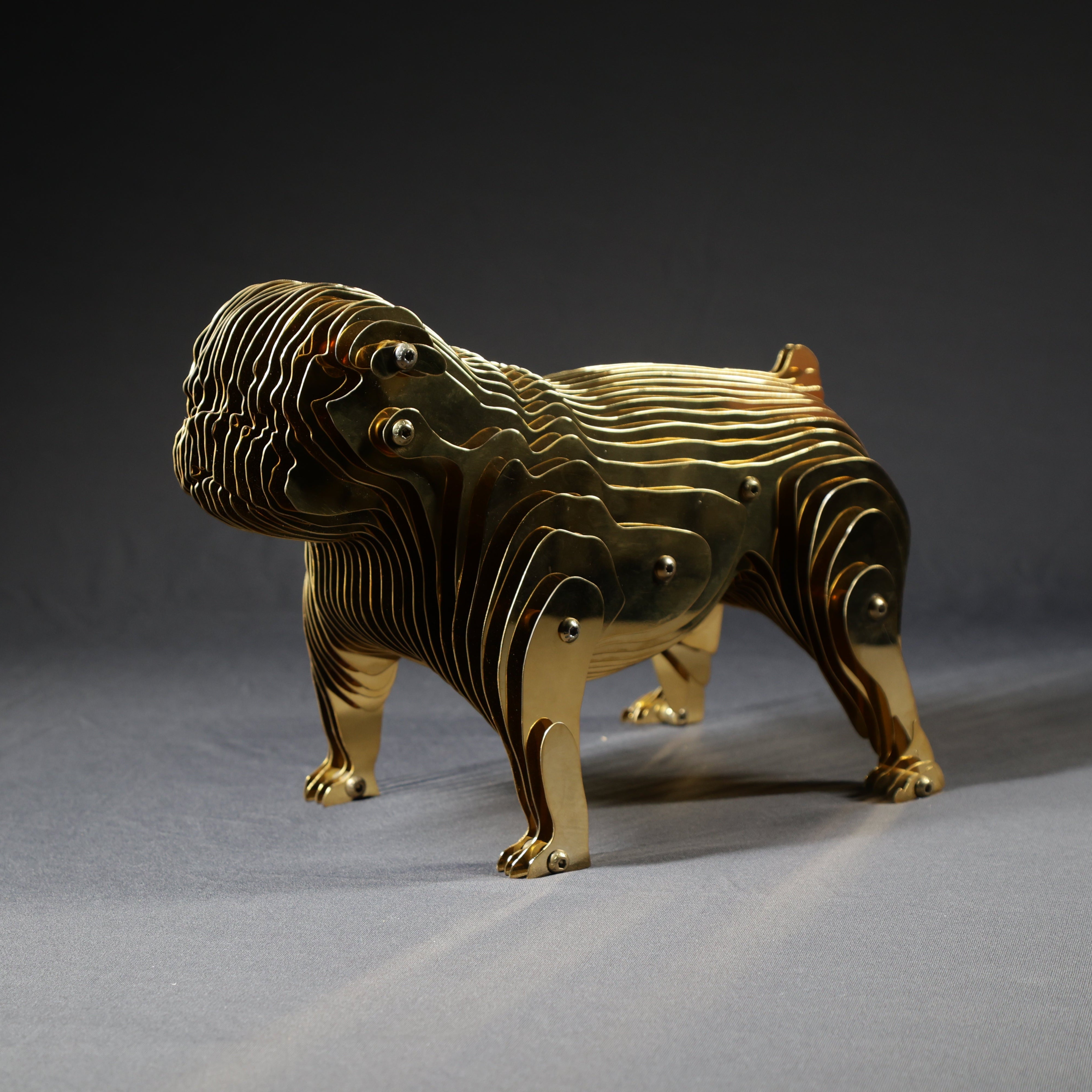Leo - Dynamic Polished Alloy Sculpture