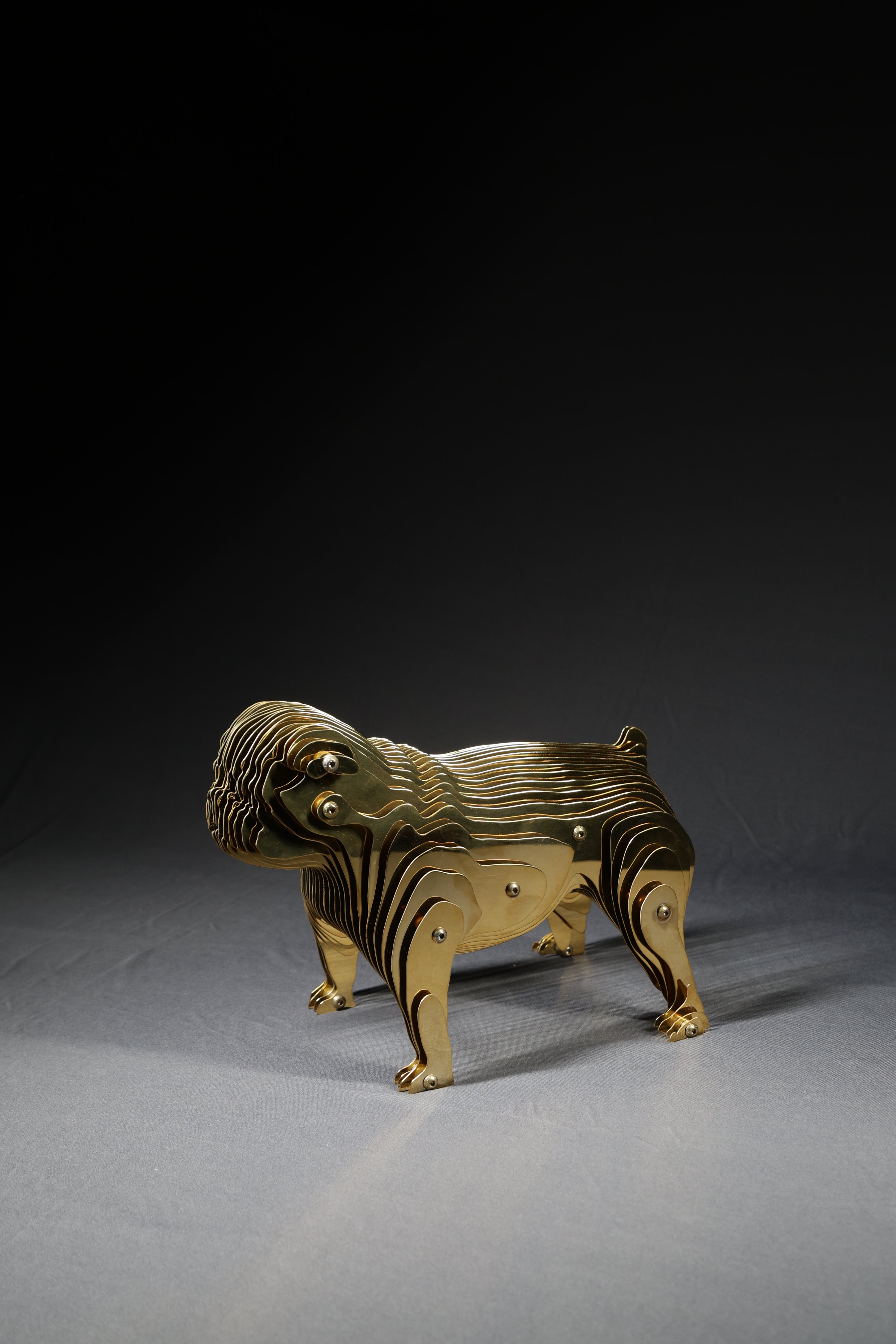 Leo - Dynamic Polished Alloy Sculpture