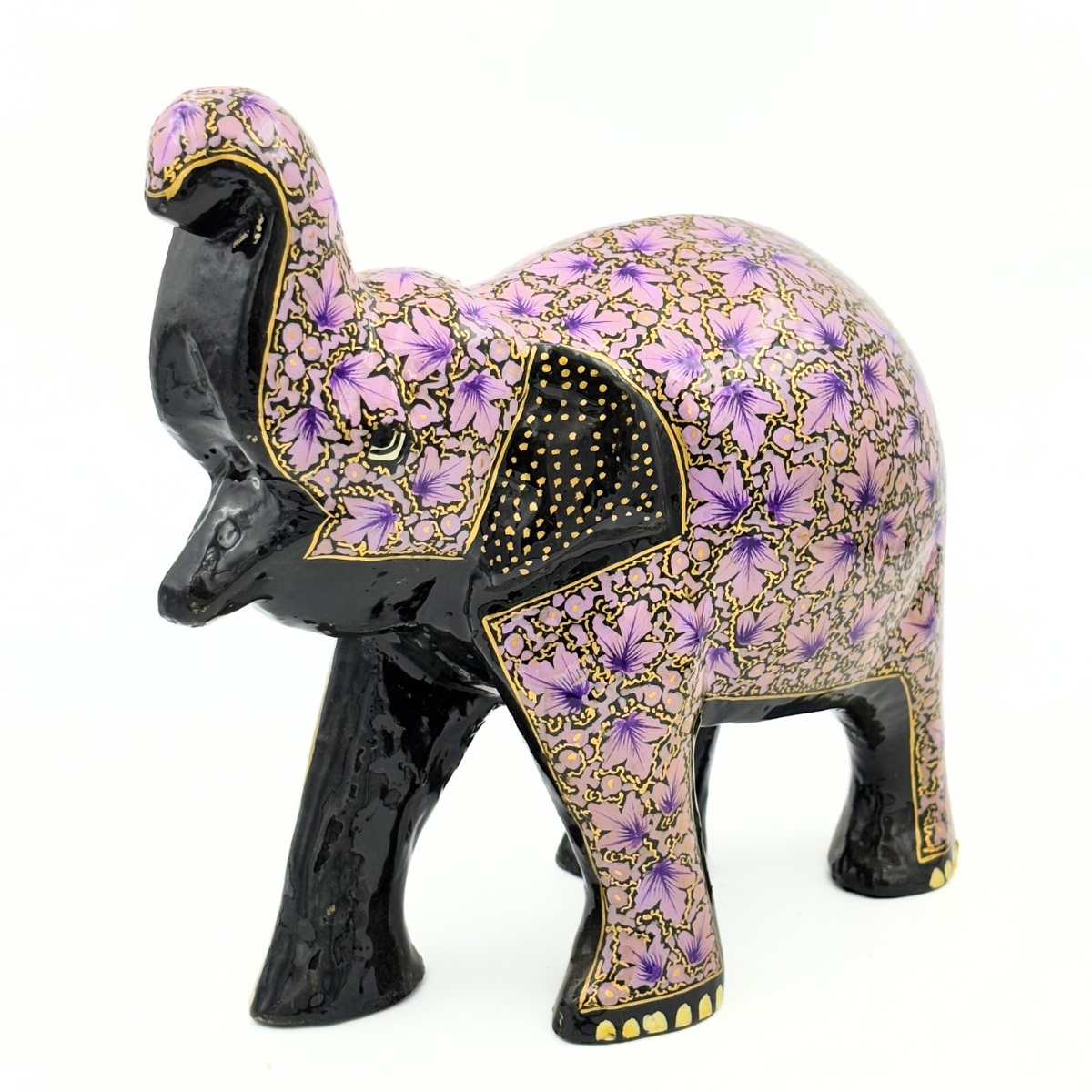 Sage: The Farzana Elephant Large - A Regal Figurine of Kashmiri Heritage