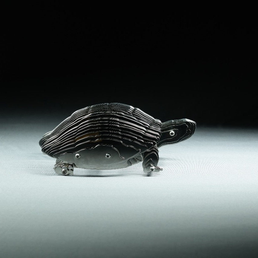 Jade – Golden Turtle Illusion Sculpture